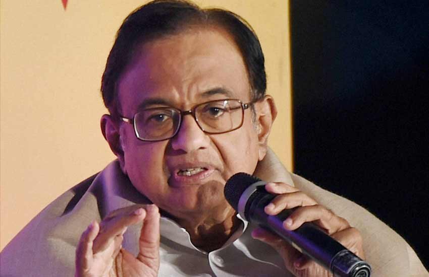 p chidambaram, demonetization, note ban, finance minister, narendra modi, congress, times lit fest, india news, jansatta, पी चिदंबरम नोटबंदी, चिदंबरम नोटबंदी