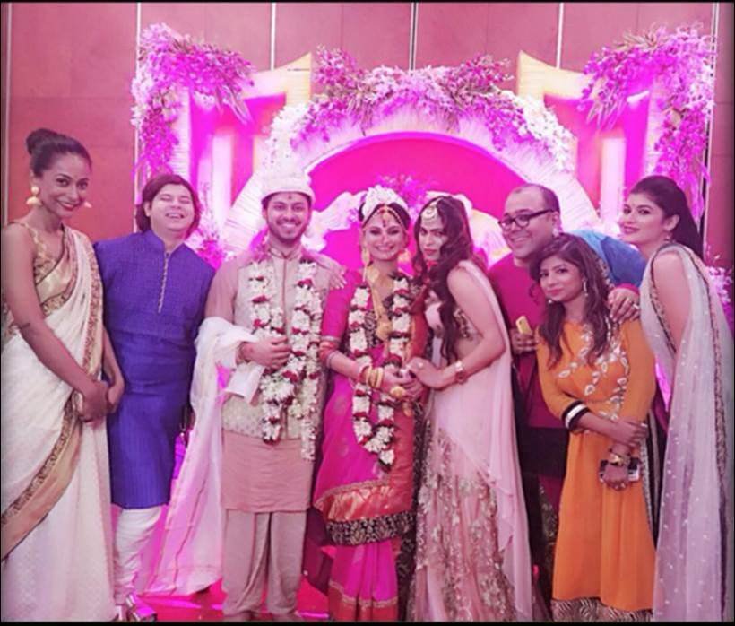 Suresh raina, harbhajan singh, Rohit Sharma, geeta basra, dimpy gannguly, Minisha lamba, Shoha Ali khan, shreya ghoshal, shahid meera marriage, karan patel