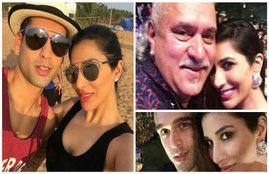 Sidharth Mallya, Sophie Choudry, सिद्धार्थ माल्‍या, विजय माल्‍या, सोफी चौधरी, माल्‍या एक्‍ट्रेस, फोटो गैलरी, विजय माल्‍या फोटोज, christmus party, Sid Mallya and Sophie Choudry