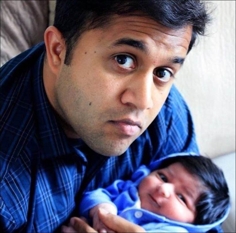 फिल्म 3 इडियट्स के कलाकार ओमी वैद्या और उनकी पत्नी मिनल की जिंदगी में 24 जून को एर नया मेहमान आया। ओमी ने अपने बेटे के साथ एक तस्वीर सोशल मीडिया में साझा की