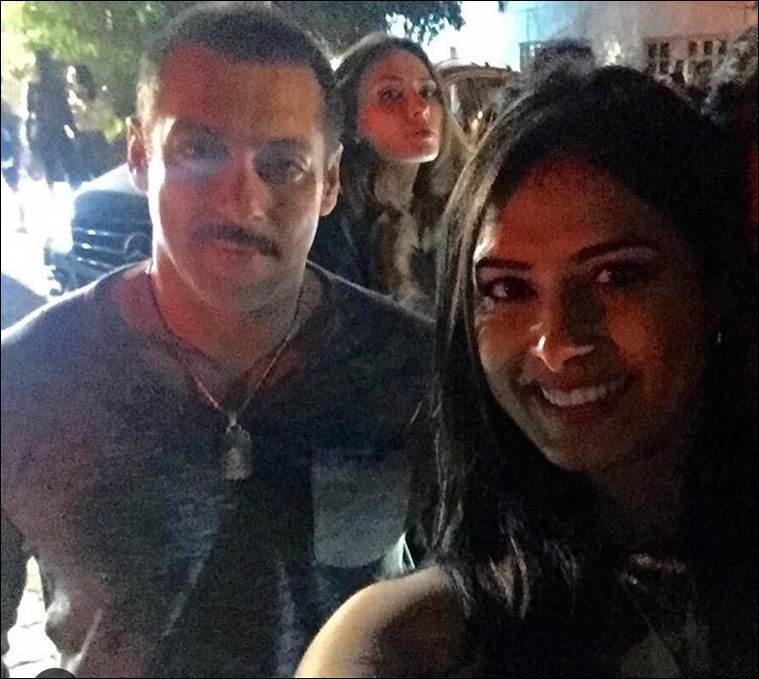 सलमान की बर्थडे पार्टी में उनकी गर्लफ्रेंड कही जाने वाली रोमानिया की लूलिया वांतुर भी नजर आईं।