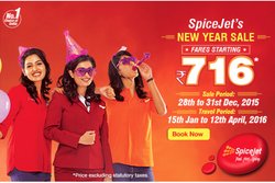 ‪‪SpiceJet और Jet Airways ने नए साल में हवाई सफर के लिए दिया सस्‍ते टिकट का ऑफर