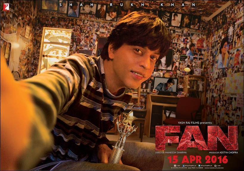 शाहरुख खान की फैन: मनीष शर्मा की फिल्म 'फैन' में शाहरुख 'फैन' के किरदार में नजर आएंगे।