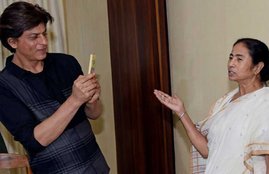 शाहरुख खान, शाहरुख खान पश्चिम बंगाल, शाहरुख खान ममता बनर्जी, शाहरुख पश्चिम बंगाल ब्रांड एंबैसेडर, कोलकाता नाइट राइडर्स, shahrukh khan\, shahrukh khan mamata banerjee, shahrukh khan west bengal government