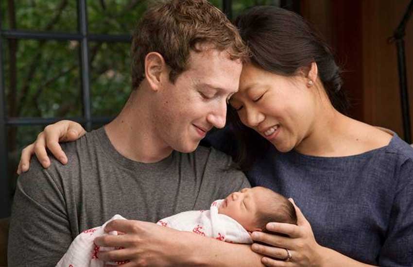 Facebook के CEO के घर में नन्हीं परी का प्रवेश, बेटी के लिए दान करेंगे 99% शेयर