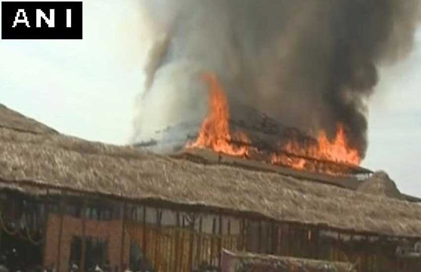 telengana fire, telengana yagam fire, kcr yagam fire, telangana news, medak fire, medak yagam fire, fire telangana, hyderabad news, fire in telangana, latest news, chandrashekhar rao fire