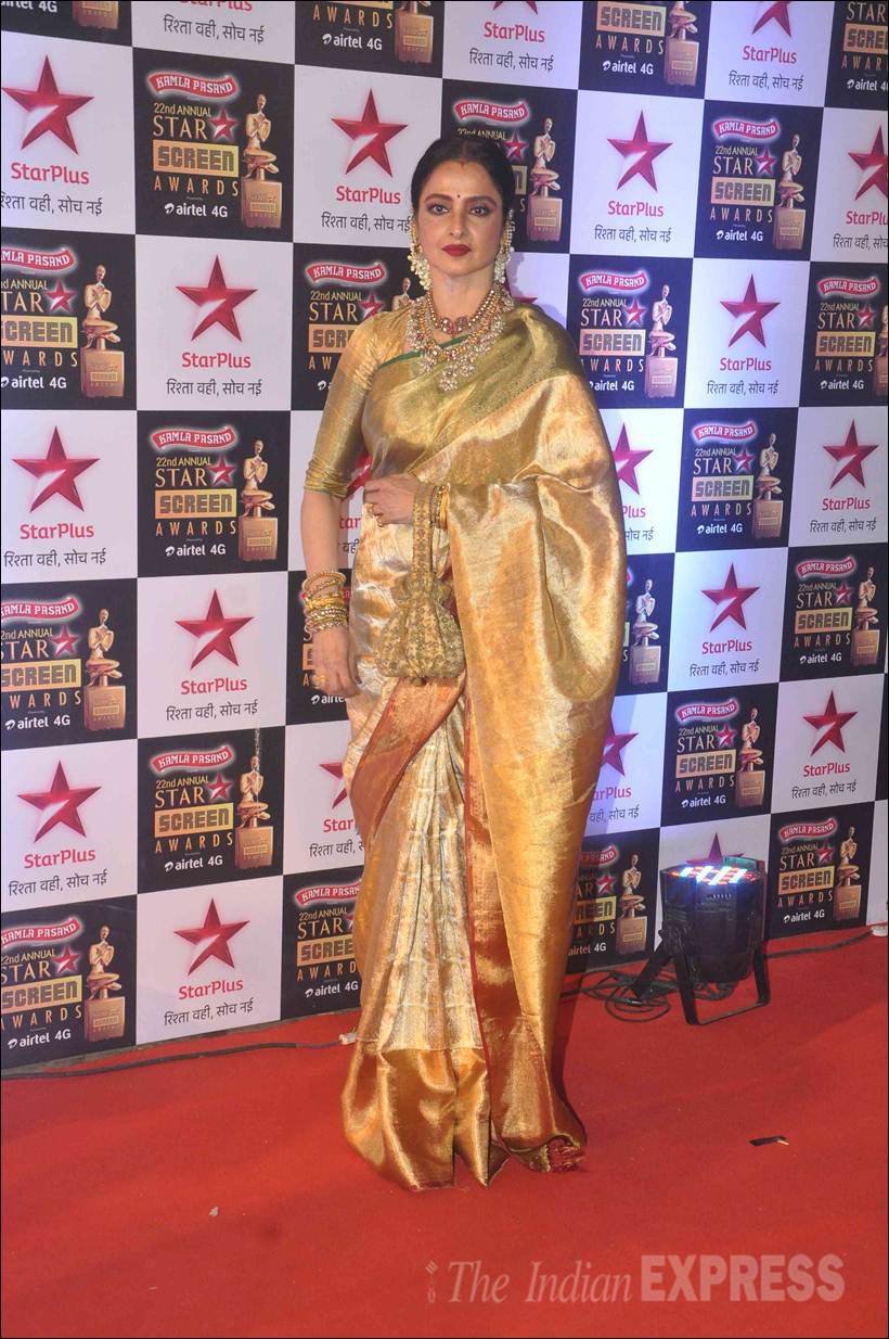 Screen Awards 2016 Rekha and jaya, rekha and jaya bachchan, screen awards, amitabh bachchan, star screen awards pics, screen awards pics, entertainment news, Sonam kapoor, shilpa shetty, ranveer singh, sonakshi sinha, elli avram, star screen awards, screen awards, celebs at screen awards, amitabh bachchan, big b, jaya bachchan, big b jaya, amitabh jaya, huma qureshi, akshay kumar, nimrat kaur,