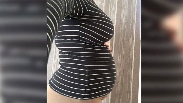 Pregnant woman, australian woman, Royal Hobart Hospital, Woman gives birth to 5 babies, kim tucci, australian woman kim tucci