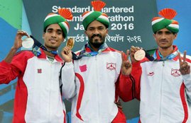 Gopi T, Kheta Ram, Rio Olympics, Mumbai Marathon