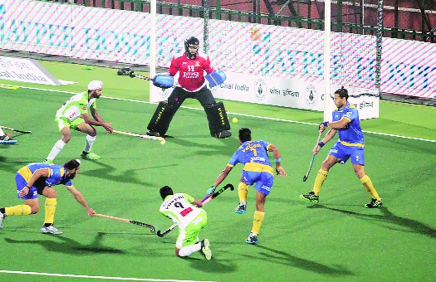 Delhi Waveriders, jaypee punjab warriors, HIL 2016, HIL, Hockey