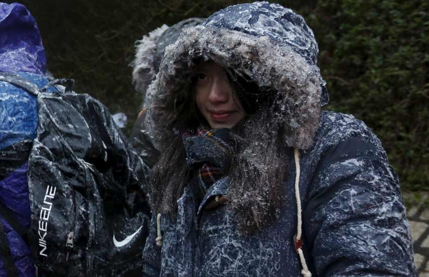 Hong Kong, Hong Kong temperature, Winter, Cold, Snow