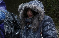 हांगकांग में ठंड ने 60 सालों का रेकार्ड तोड़ा