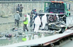 काबुल हवाई अड्डे के पास आत्मघाती हमला