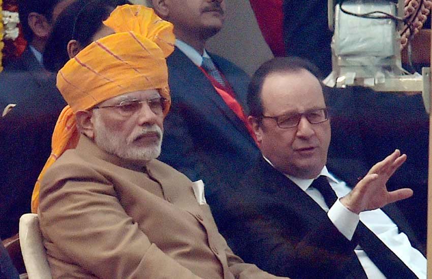 India France Agreement, Narendra Modi, Francois Hollande, Modi Hollande, India France Relations, India, France