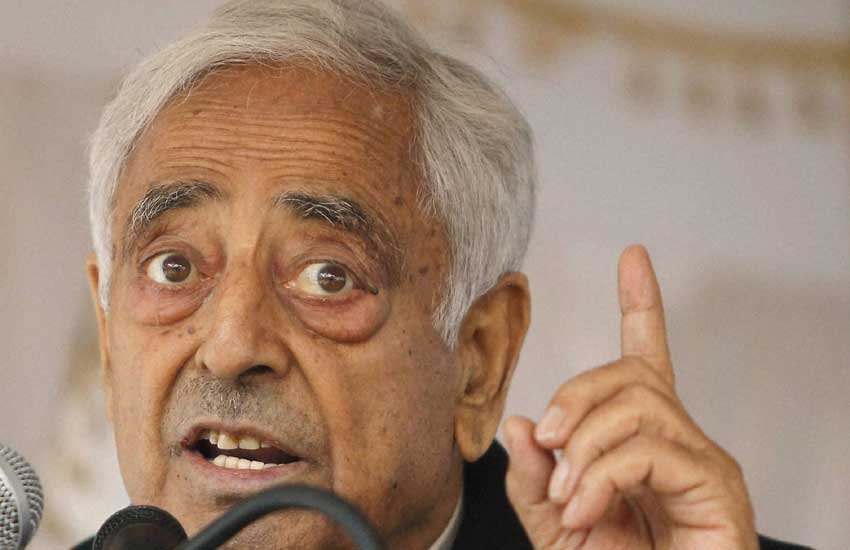 जम्मू-कश्मीर के मुख्यमंत्री मुफ्ती मोहम्मद सईद। (फाइल फोटो)