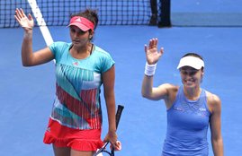 Australian Open 2016, Sania Mirza, Leander Paes, Australian Open