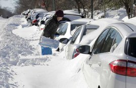 East Coast, snow storm, United States
