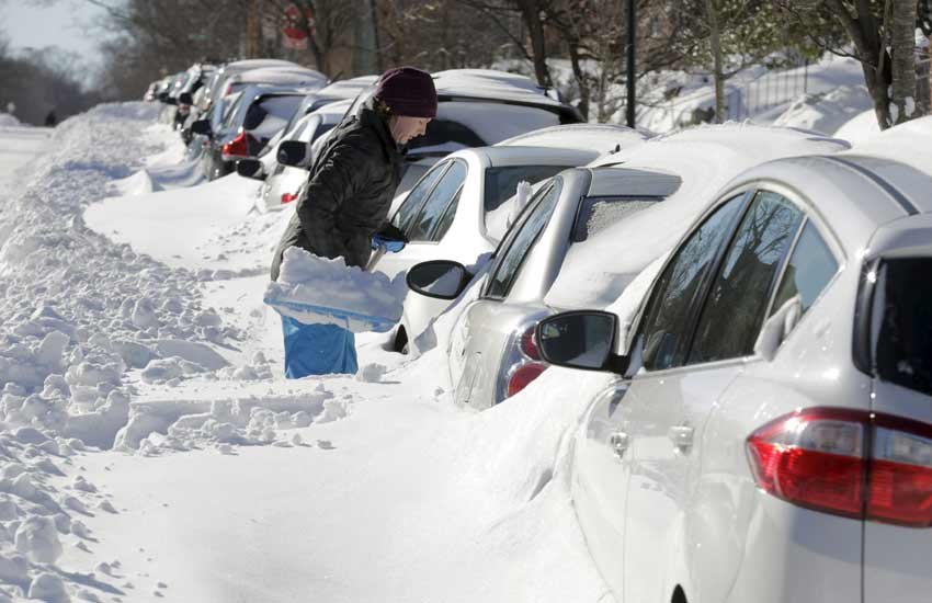 East Coast, snow storm, United States