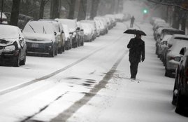 Kennedy Airport, airlines, Snow storm, United States