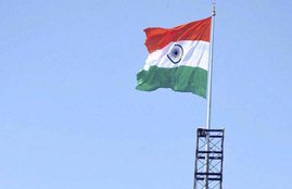 Ranchi, World tallest flag, Manohar Parrikar, Ranchi Largest flag, Pahari Temple, Raghubar Das