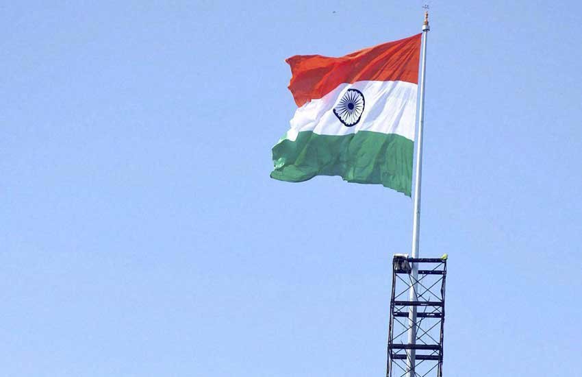 Ranchi, World tallest flag, Manohar Parrikar, Ranchi Largest flag, Pahari Temple, Raghubar Das