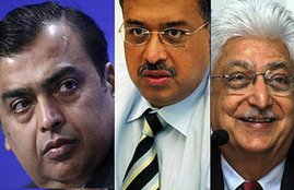 Warren Buffett, indian businessman, Mukesh Ambani, Mark Zuckerberg, gdp, Bill Gates, Azim Premji