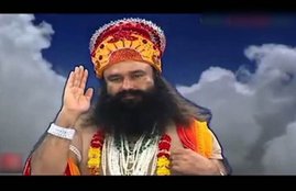 ram rahim singh, gurmeet ram rahim, Hindu god Vishnu, posing as Vishnu, kiku sharda, Vishnu avatar, Lord Vishnu, विष्‍णु अवतार, राम रहीम, गुरमीत राम रहीम, धार्मिक भावनाएं, डेरा सच्‍चा सौदा, latest hindi news, hindi news