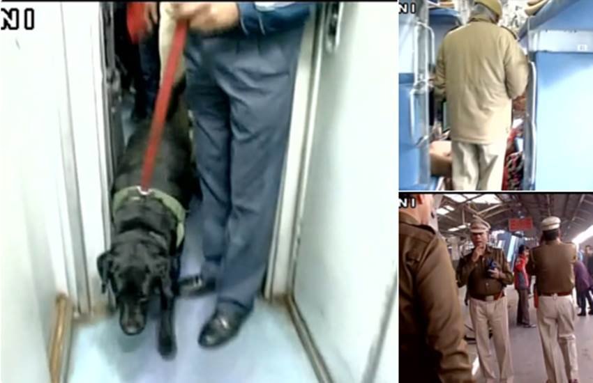 Delhi Lucknow Shatabdi, Ghaziabad railway station, Train Evacuated, pathankot attack, terror threat, high alert, शताब्‍दी एक्‍सप्रेस, आतंकी हमला, पठानकोट हमला, हमले की आशंका, अलर्ट