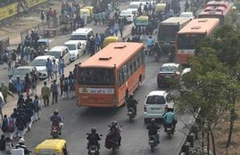 new government bus, new government bus in delhi, government bus service