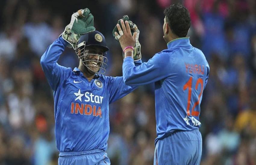 Yuvraj Singh, MS Dhoni, cricket, Sports news, harabhajan singh, yuvi, t-20, india vs australia Yuvraj Singh, MS Dhoni, cricket, Sports news, harabhajan singh, yuvi, t-20, india vs australia