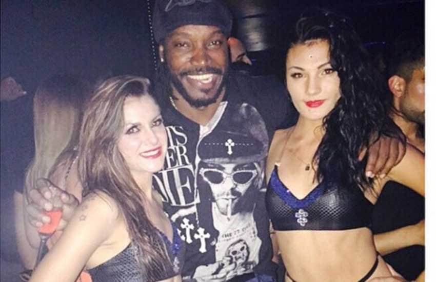chris gayle drink, gayle fine, cricket news hindi