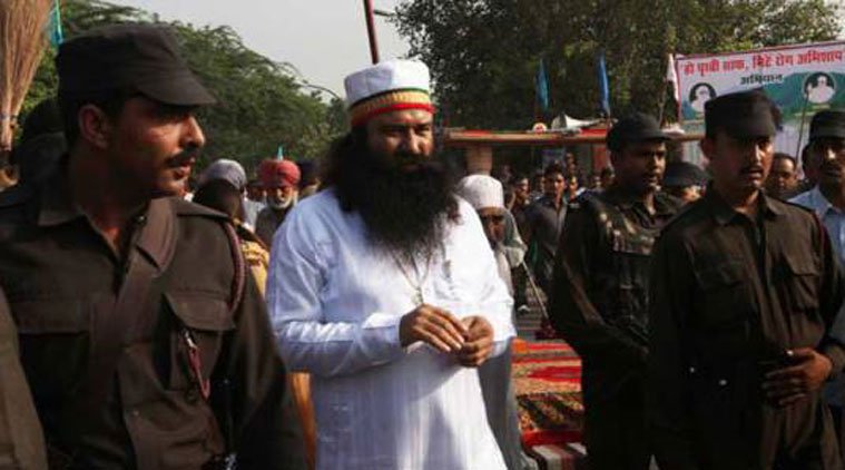 ram rahim singh, gurmeet ram rahim, Hindu god Vishnu, posing as Vishnu, kiku sharda, Vishnu avatar, Lord Vishnu, विष्‍णु अवतार, राम रहीम, गुरमीत राम रहीम, धार्मिक भावनाएं, डेरा सच्‍चा सौदा, latest hindi news, hindi news