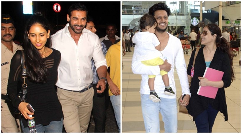 john abraham, priya runchal, john abraham wife, john priya, john priya pics, john abraham wife pics, riteish deshmukh, genelia dsouza, riaan deshmukhe, riteish genelia riaan, riteish genelia riaan pics, riteish deshmukhe genelia dsouza pics