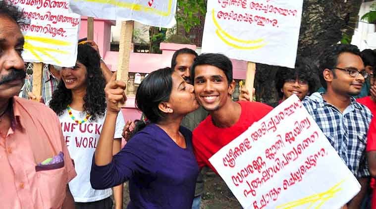 Kiss Street, Hanuman Sena, Kiss Street Kozhikode, Kiss of Love, Hanuman Sena Attack Kiss Street, Kiss of love News, Hanuman Sena Kiss Of Love, Kiss of love Kozhikode, Kozhikode, Kerala News, Kerala Police