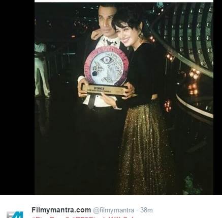 Bigg Boss 9, Bigg Boss Nau, Salman Khan, Katrina Kaif, Bigg Boss 9 Finale, Salman Khan Katrina Kaif, Salman Katrina, Bigg Boss Winner, Bigg Boss 9 Grand Finale, Salman Katrina Kaif, Salman, Katrina, Salman Khan katrina, Bigg boss, Bigg Boss tv Show, Entertainment news