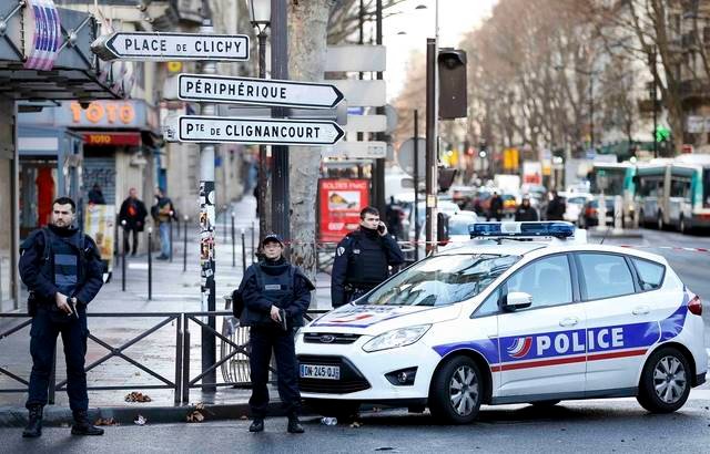 Paris police station, Allahu Akbar, paris Allahu Akbar, Charlie Hebdo, Charlie Hebdo Anniversary, अल्लाहु अकबर, पेरिस पुलिस स्टेशन, शार्ली हेब्दो