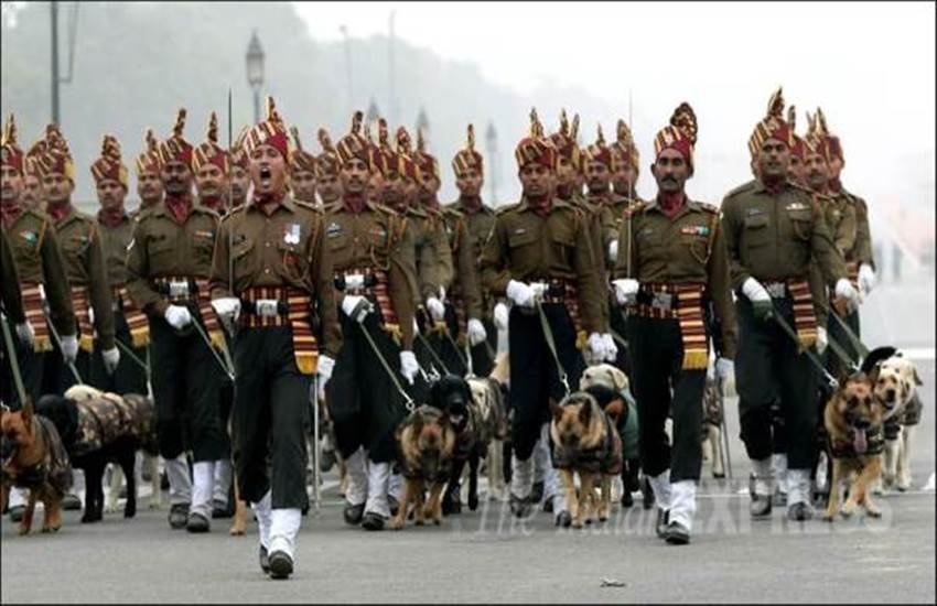 Army dogs, Republic Day LIVE, republic day 2016, republic day 2016 speech, republic day images, PM Modi, Narendra Modi, indian republic day pictures
