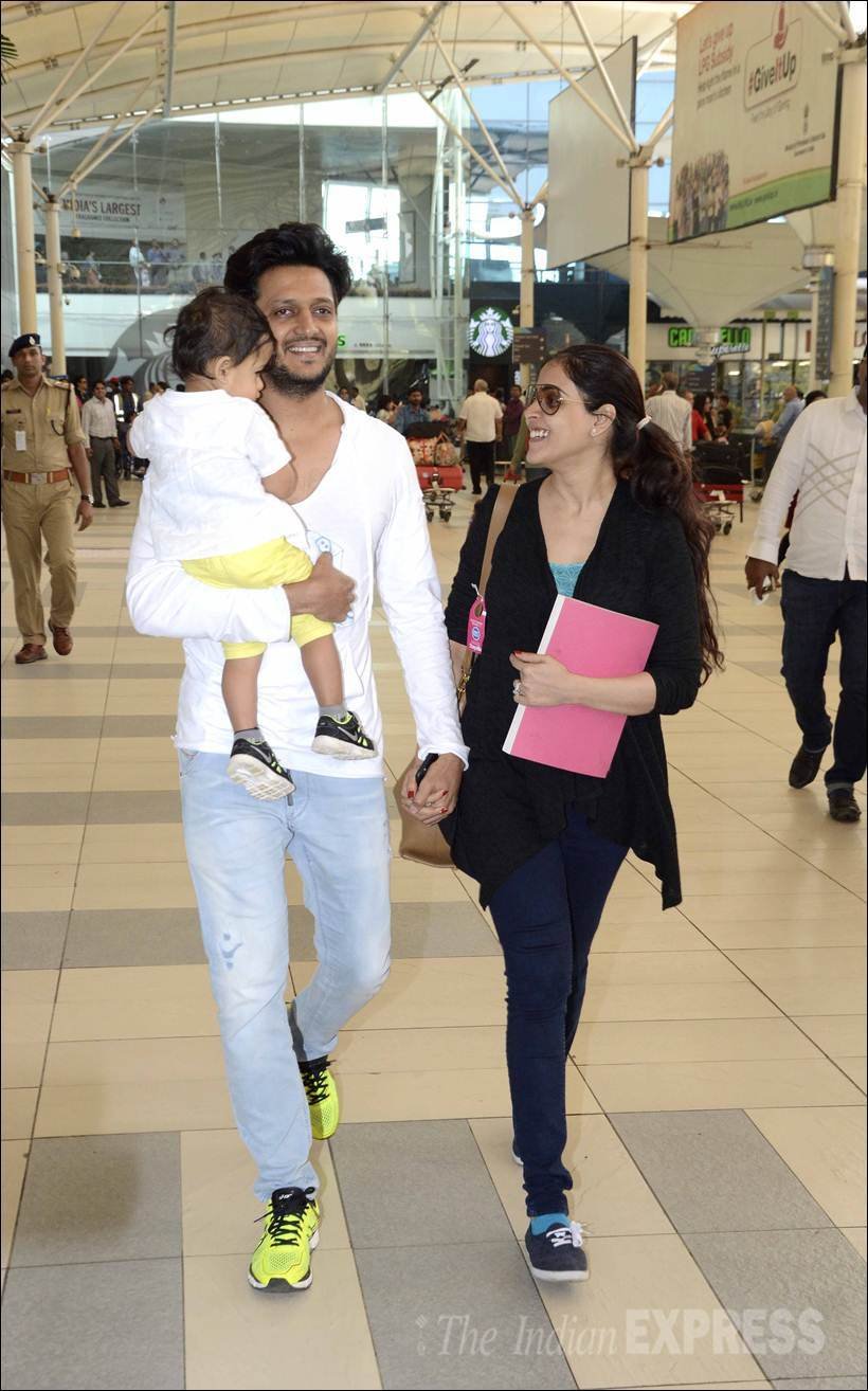 john abraham, priya runchal, john abraham wife, john priya, john priya pics, john abraham wife pics, riteish deshmukh, genelia dsouza, riaan deshmukhe, riteish genelia riaan, riteish genelia riaan pics, riteish deshmukhe genelia dsouza pics