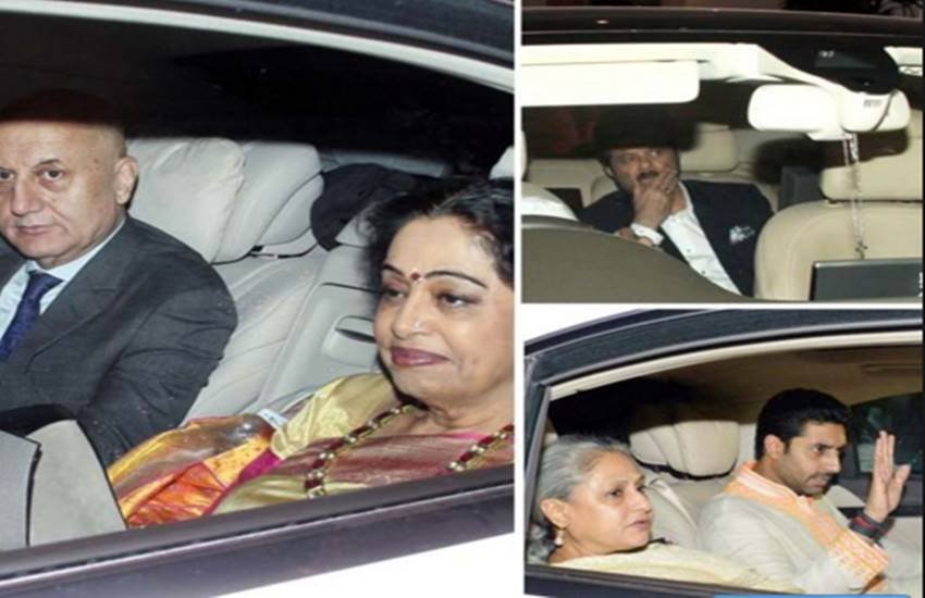 sikandar kher, sonam kapoor, anupam kher, kiran kher, priya singh, anil kapoor, Raju kher, anupam kher son, abhishek bachchan, jaya bachchan, Sikander Kher's engagement