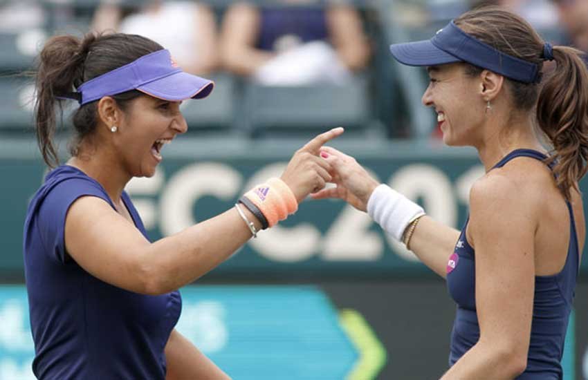 Sania Mirza, Martina Hingis, Sania Martina, Mirza Hingis, WTA Sydney Tennis, Tennis
