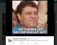 twitter users, yuuraj singh, trolled yograj again, Live Cricket Score, Ind vs Aus, 3rd T20I, SCG, live cricket, India vs Australia, NO 1 T20 TEAM, CLEAN SWEEP INDIA