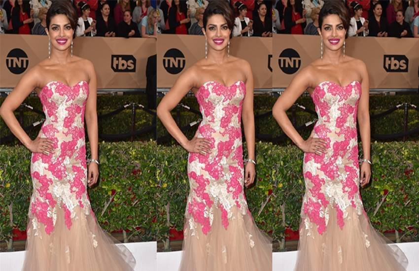 Priyanka Chopra, SAG Awards, Desi Girl Priyanka Chopra, Quantico, 22nd Annual Screen Actors Guild Award, bollywood actress priyanka chopra