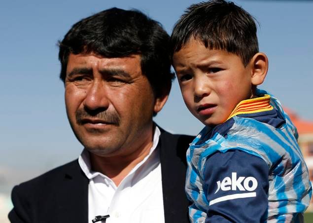 Murtaza Ahmadi, wears Barcelona's star Lionel Messi shirt, plastic bag Messi shirt, Afghan Football Federation headquarter in Kabul, Barcelona star Lionel Messi, Internet fame Afghan boy,