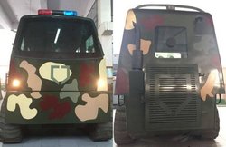 संसद में तैनात किया गया Anti Terrorist Vehicle, ग्रेनेड व गोलियों के हमले से भी रहेगा बेअसर