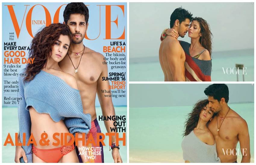 alia bhatt, sidharth malhotra, vogue india, alia sidharth vogue india, alia sidharth vogue magazine, vogue india cover, alia sidharth photo shoot, alia sidharth hot photo shoot, alia sidharth pic in Vogue India, alia sidharth vogue india cover