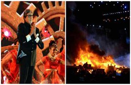 Amitabh Bachchan, Facebook, Make in India Week, Make in India Fire, girgaum, Mumbai