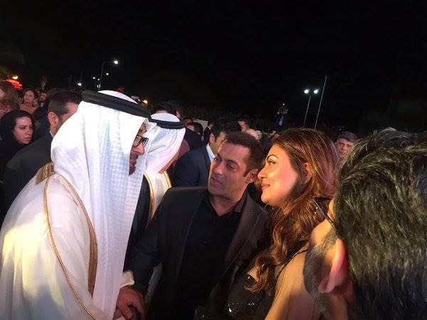 Salman Khan, Sushmita Sen, royal dinner party ,Crown Prince Abu Dhabi