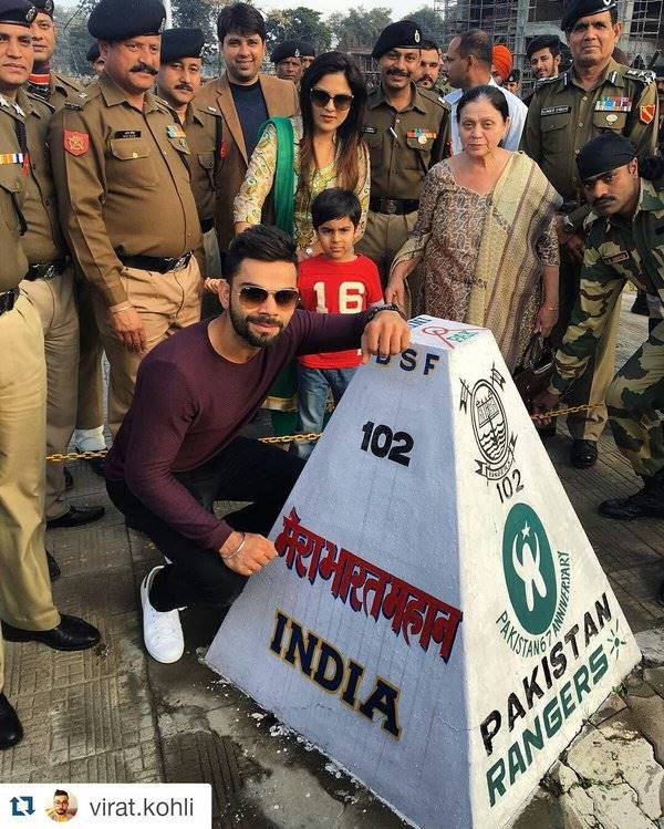 virat kohli, anushka sharma, virat kohli break up, virat in amritsar, virat at wagah border, cricket, Bollywood gosip