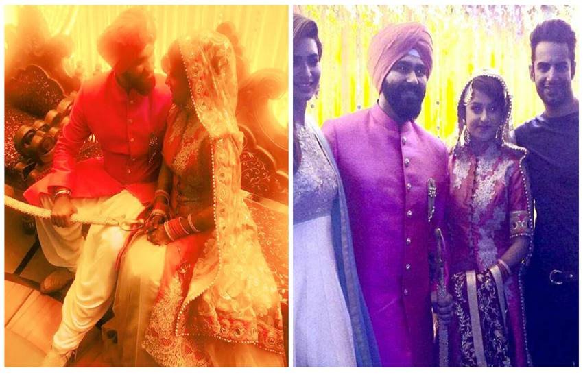 aarya babbar, jasmine puri, aarya babbar wedding, karishma tanna, aarya babbar bigg boss 8, aarya babbar wedding, entertainment news, aarya babbar jasmine puri wedding