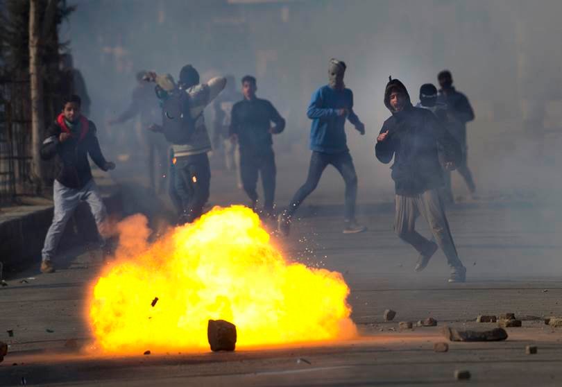 Kashmir Protest, Thank you JNU, Afzal in Our Hero, Islamic State, Pakistan Flag, Kashmir